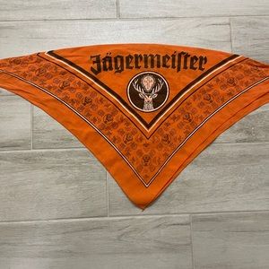 Vintage Orange Biker Bandana